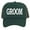 Forest Green, variant on Top Headwear Groom Hat - Bachelor Party Trucker Hat White/Black