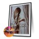 thumbnail image 3 of Cuadros Decorativos Pareja encantadora hecha a mano 5D DIY completo redondo taladro dibujo Kit arte diamante pintura JShteea Nuevos Originales, 3 of 9
