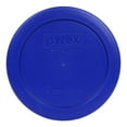thumbnail image 2 of Pyrex 7200-PC Cadet Blue Round Plastic Replacement Lid Cover (6-Pack), 2 of 3