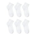 thumbnail image 4 of Hanes Moves Breathable Mesh Men’s Ankle Socks, Shoe Sizes 6-12, 6-Pairs, 4 of 8