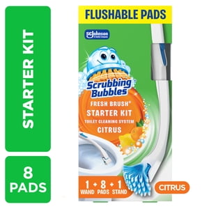 Scrubbing Bubbles Fresh Brush Toilet Cleaner Starter Kit