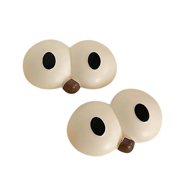 2 Pices 3d Ornements Sandales Sabots(grands Yeux Drles),charmes De Chaussure,ornements Chaussures Mignons Pour Sabots Chaussures Sandale Pulsera