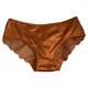 thumbnail image 1 of Gibobby Lencería sexy Bragas sexis con tiras finas y huecas para mujer, calzoncillos cómodos transpirables con costuras de satén de encaje(Marrón XL), 1 of 5