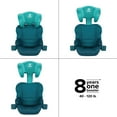 thumbnail image 6 of Diono Everett NXT Latch Slim Fit Lightweight Booster Car Seat, Blue Razz Ice, 6 of 6