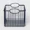 Navy, variant on Medium Stackable  Storage Wire Bin
