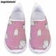thumbnail image 1 of Doginthehole - Zapatos informales de verano para mujer, zapatillas planas ligeras y transpirables, zapatos de malla con dibujos de gatitos, zapatos cómodos para enfermería, 1 of 5