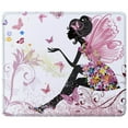 thumbnail image 1 of Butterfly Girl Mouse Pad Pink Butterfly Beautiful Girl Rectangular Mouse Pad Non-Slip Rubber MousePads for Office Home Laptop 9.5"x7.9"x0.12" Inch, 1 of 6