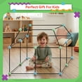 thumbnail image 5 of Fort Building Kit for Kids with 60-Pieces for Indoor and Outdoor Use by Hey! Play!, 5 of 6