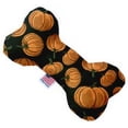thumbnail image 2 of Mirage Pet 1336-CTYBN10 Pumpkin Patch Canvas Bone Dog Toy - 10 in., 2 of 2
