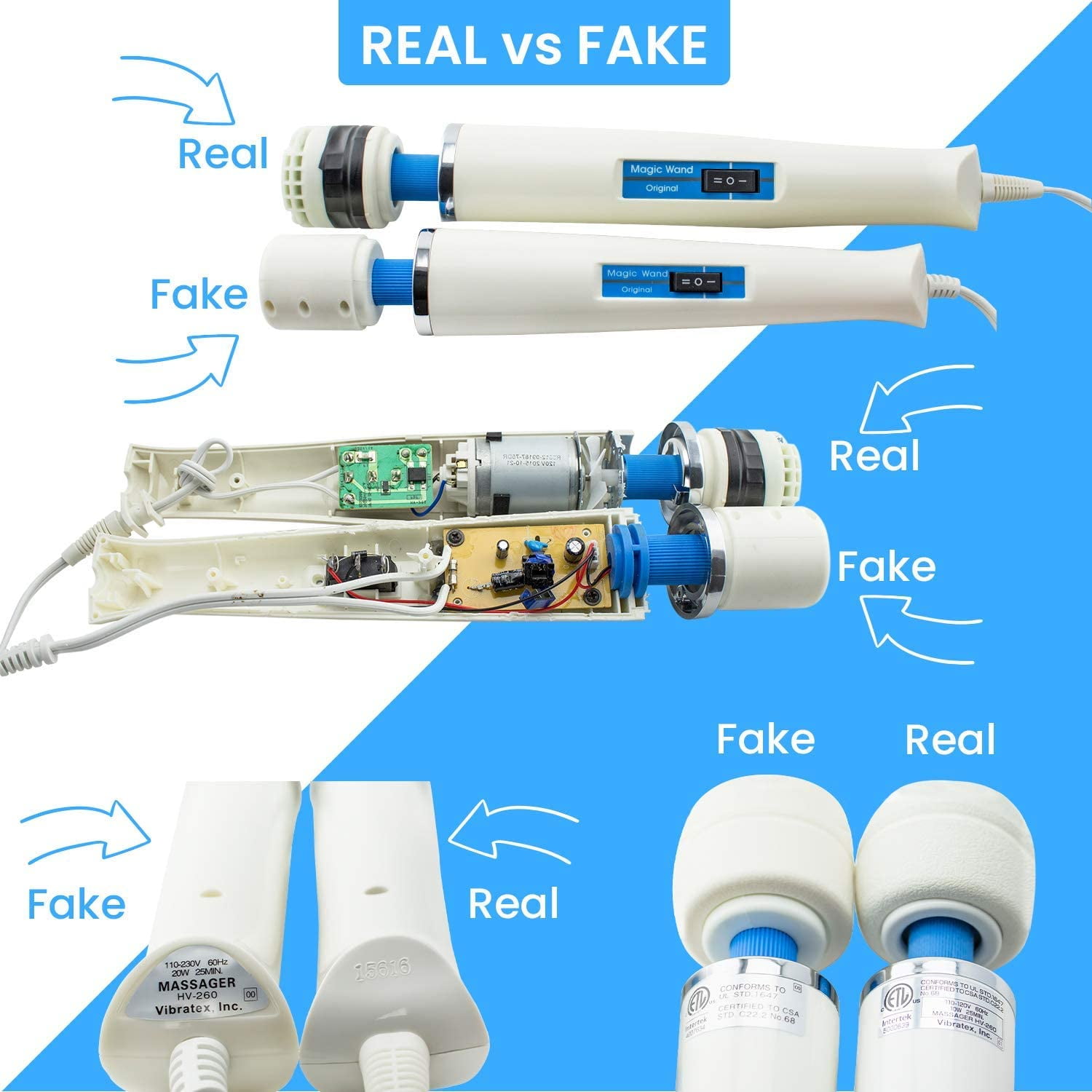 Personal Massager Hitachi Magic Wand Vibrator Original 2023 Model HV 260 with Free IntimateNeed Active Pleasure Personal Accessory Walmart