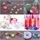 thumbnail image 5 of Kit completo de 94 piezas para hacer joyería con resina - Moldes de silicón, brillantina, herramientas y accesorios para crear collares y aretes DIY, 5 of 6