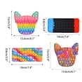 thumbnail image 2 of Push Bubble Sensory Toy Game Controller Design Finger Toy Descompresión Juguete Regalos Para Niños Y Adultos Cateissary FN007648-02, 2 of 6