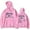 Pink, variant on Gera MX Triple 4 Bienvenido a mis 30’s Tour Merch Hoodie Pockets Drawstring Unisex Hooded Sweatshirt Fashion Clothing