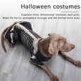 thumbnail image 5 of Pet Dogs Halloween Clothes Skeleton Costume Dog Clothing Preppy Outfits for Themed Party, 5 of 6