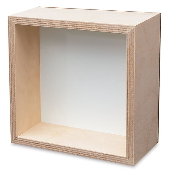 Ampersand Gessobord - 6" x 6", Shadow Box