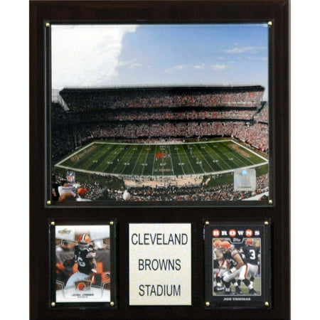 - C&I Collectables NFL 12x15 Cleveland Browns Stadium Plaque