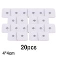 thumbnail image 2 of 10/20pcs Replacement Electrode Pads 4*4/5*5cm Tens Electrodes For Muscle Stimulator Tens Machine Pads Support Massager Patch, 2 of 2