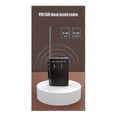 thumbnail image 3 of Portable Retro Cassette Player with AM/FM Radio, Built-in Speaker, and 3.5mm Headphone Jack, 3 of 5