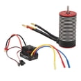 thumbnail image 2 of RC Brushless Motor, Brushless Motor Combo Set Remote Control Waterproof 80A ESC 3670 Brushless Motor Combo for Hpi, 2 of 7