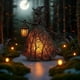 thumbnail image 2 of Lámpara de bruja de Halloween de 18 cm con estilo gótico para decoración espeluznante, centro de mesa para fiestas embrujadas o exhibición gótica durante todo el año, pieza única negra Rkxzt, 2 of 4