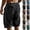 12# Black, variant on Beach Shorts for Men Drawstring Fashion Vacation Cruise Clothes Cute Quick Dry Summer Outfit Cotton Funny Resort Wear Sky Blue 4XL