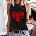 thumbnail image 1 of SMihono Débardeurs pour Femmes Débardeur Décontracté Imprimé Col Rond Sans Manches T-Shirts Blouses d'Été pour Femmes, 1 of 5