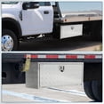 thumbnail image 3 of EDTara Heavy Duty Aluminum Diamond Plate Underbed Tool Box, Lockable and Waterproof Storage for Pickup Trucks, Trailers, and Rvs, 3 of 8