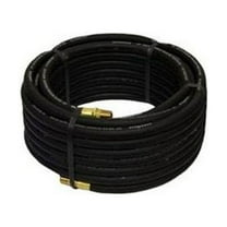 GOODYEAR Rubber, Black 3/8in x 50ft Air Hose 1/4 in Air Inlet Size NPT