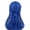 Royal blue, variant on Men Women Long Mesh Turban Hat Wigs Breathable Biker Headwrap Chemo Cap Long Tail Pirate Hat Men Headdress