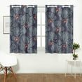 thumbnail image 2 of MKHERT Halloween Trees Window Curtain Kitchen Curtain 26x39 inch,Two Piece, 2 of 3