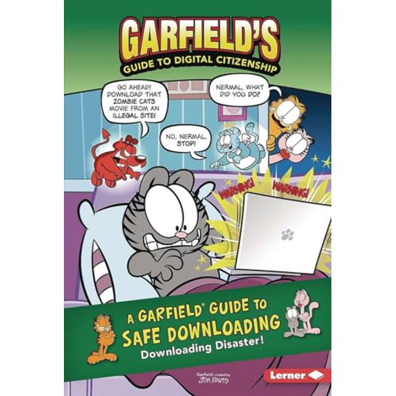 Pre-Owned A Garfield (R) Guide to Safe Downloading: Downloading Disaster! (Paperback) 1541587480 9781541587489