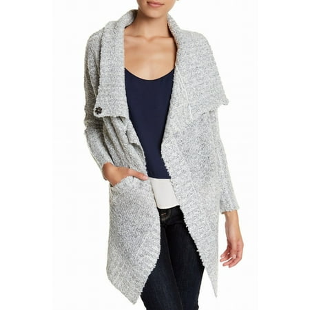 RDI NEW Gray Womens Size Large L Boucle Snap-Front Cardigan Sweater ...