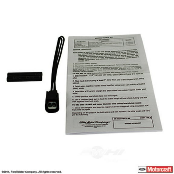 Motorcraft Low Beam Lamp Connector Fits select: 2003-2023 FORD F150, 2010-2019 FORD FUSION