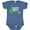 Indigo, variant on Inktastic Grandpas Boy Grandson Dinosaur Boys Baby Bodysuit