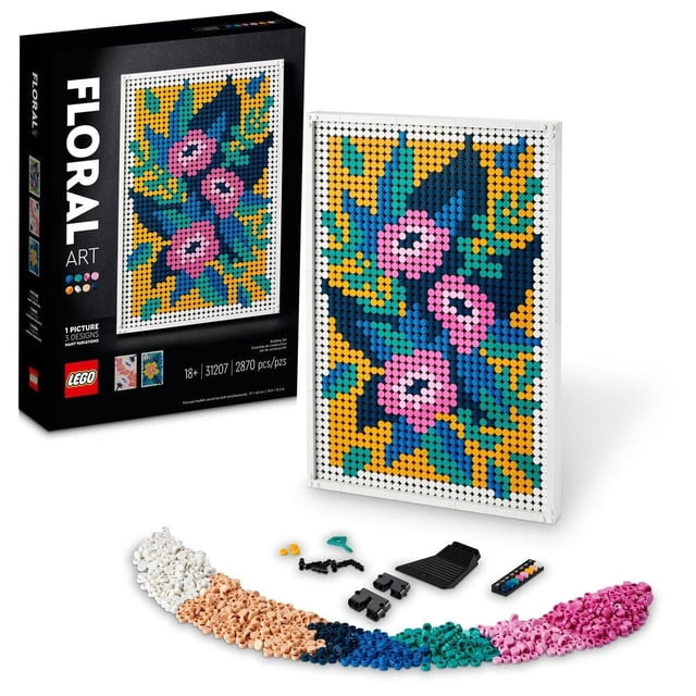 Set LEGO ART Arte Floral 31207