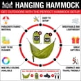 thumbnail image 3 of Portable Hammock - Army Green, 3 of 4