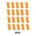 thumbnail image 4 of Sonducket 20 piezas cuentas de campana de pesca doble anillo alarma alertas sonajero aparejo varilla luminosa Terminal cebo accesorios Pescar Naranja, 4 of 6