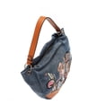 thumbnail image 3 of NICOLE LEE SOFIA MONTANA DENIM HOBO BAG, 3 of 9