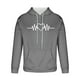 thumbnail image 4 of Sudadera con capucha para hombre, estilo casual, con cuello redondo, estampado, manga larga, blusa de poliéster, 4 of 5