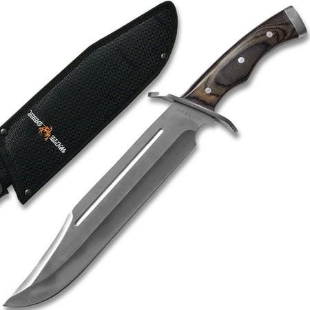 White Deer Full Tang SURVIVOR Bowie Fixed Blade Knife