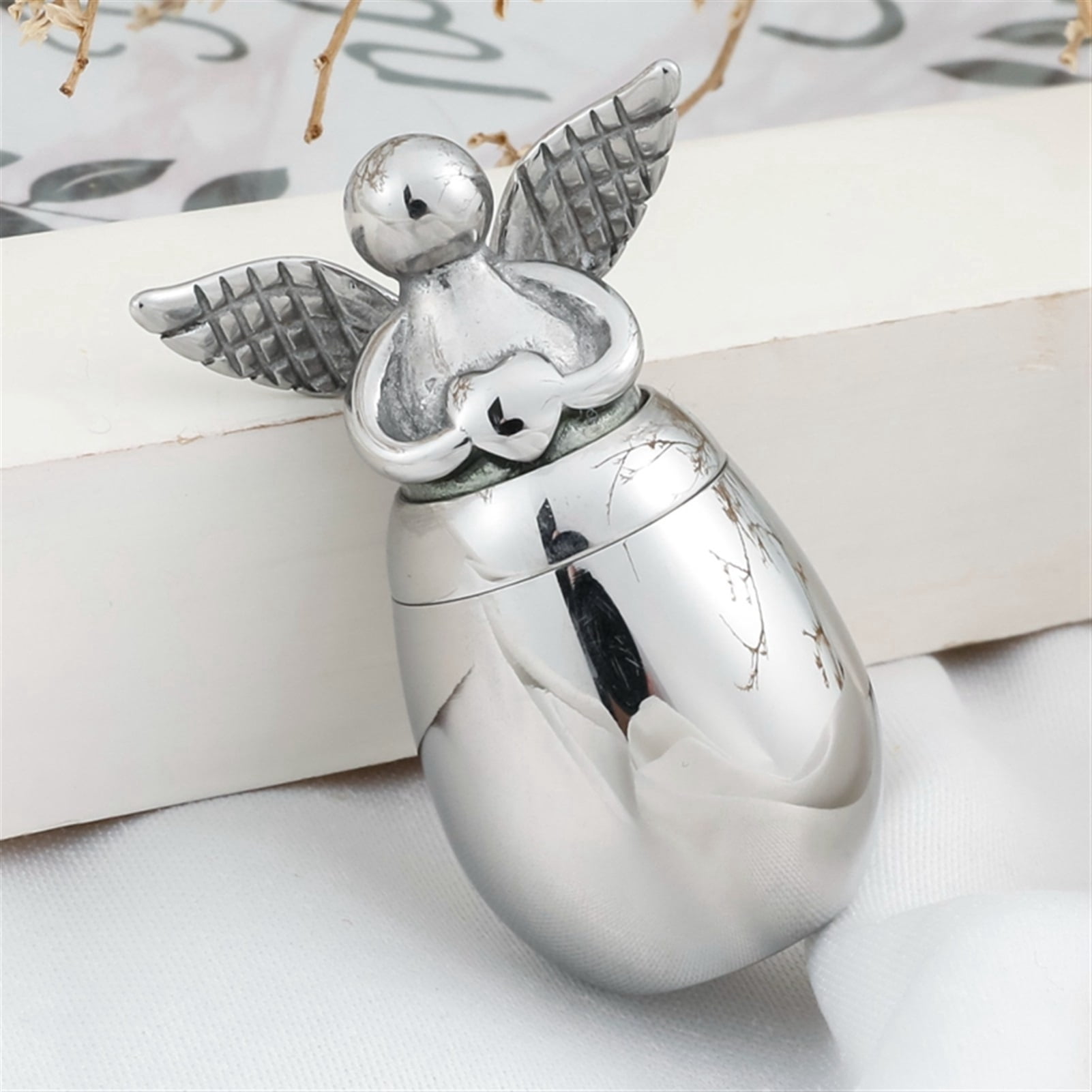 Metal Memorial Pet Dog Cat Bird Ash Small Urns For Human Ashes Holder Mini Cremation Urns For Ashes Alloy