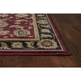 thumbnail image 2 of 1' x 2' Red or Black Medieval Inspired Area Rug, 2 of 5
