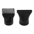 thumbnail image 1 of Miangastore 2pcs Salon Hair Dryer Nozzle Attachment Universal Styling Hair Nozzle With Flat And Comb Design Plastic Easy Installation Suitable For Hairdressing, 1 of 9