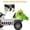White and green, variant on 12V Electric Ride-On Dump Truck for Kids, Construction Vehicle with Dump Bed, Shovel, Music Player, 4-Wheeled Toy Car