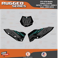 thumbnail image 2 of Kalair GFX Graphics Kit for Ktm ENDURO 4-STROKE 505XC-F, 250XC-F, and 450XC-F (2008-2010) Rugged Series, 2 of 5
