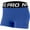Game Royal/Black/Black, variant on Nike Women's Pro 3" Shorts (Game Royal/Black/Black, Large 3)