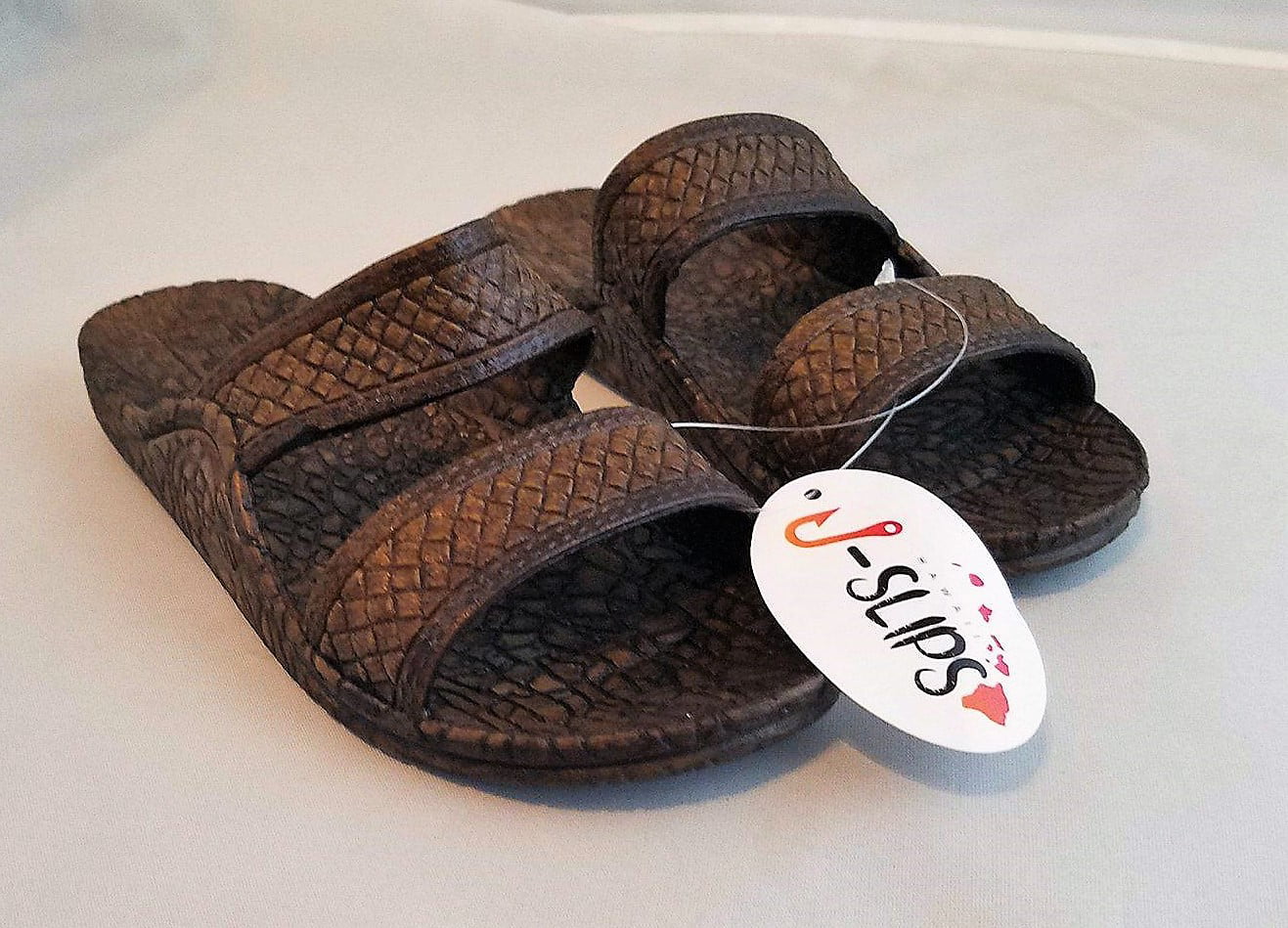 J Slips Hawaii Women's Classy Comfy Cushy Double Strap Sandals