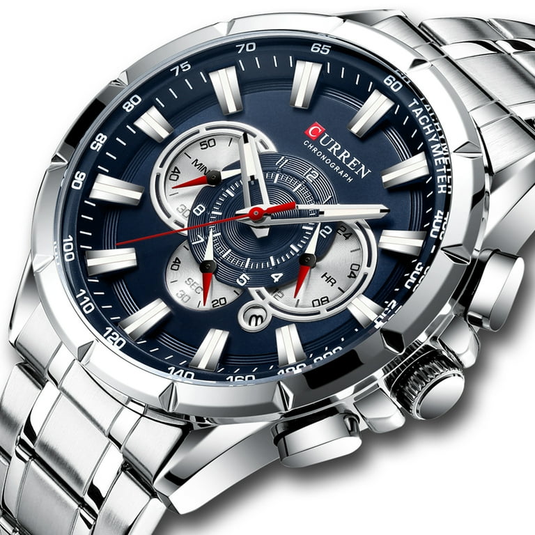 Curren watch cheap silver