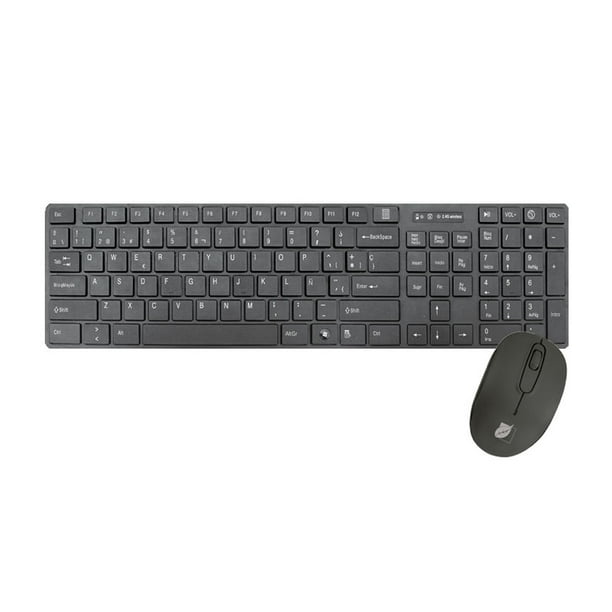 Teclado inalámbrico bodega aurrerá sale
