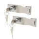 thumbnail image 4 of Cerradura de seguridad con pestillo de captura, 2 piezas Cerraduras de cerrojo con llave Perilla giratoria Cerradura de bloqueo con llave Cerraduras de cerrojo con llave Diseño revolucionario, 4 of 8